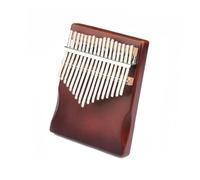 SXTYYH Kalimba Piano De Pulgar 17 Teclas, Portátil De Madera Kit De Piano De Dedos Con Martillo Afinador, Regalo De Vacaciones for Niños Adultos Principiantes Profesional(Coffee color)