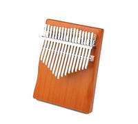 SXTYYH Kalimba Piano De Pulgar 17 Teclas, Portátil De Madera Kit De Piano De Dedos Con Martillo Afinador, Regalo De Vacaciones for Niños Adultos Principiantes Profesional(Brown)