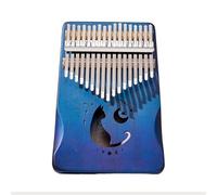 SXTYYH Kalimba Piano De Pulgar Portátil 17 teclas Instrumentos Musicales Piano De Dedos Con Kit De Martillo De Afinación for Niño Adulto Principiantes Marimbas Regalo(17-tone A)