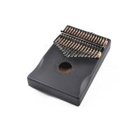 SXTYYH Kalimba Piano De Pulgar, Portátil 17 Teclas Principiantes Piano De Dedos Instrumentos Musicales Con Martillo Afinador E Instrucción De Estudio, for Regalos De Fiestas(Negro)