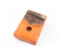 SXTYYH Kalimba Piano De Pulgar, Portátil 17 Teclas Principiantes Piano De Dedos Instrumentos Musicales Con Martillo Afinador E Instrucción De Estudio, for Regalos De Fiestas(Amarillo)