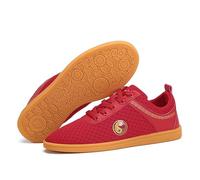SXTYYH Kung Fu Tai Chi Zapatos Ligeros Tejido De Malla Transpirables Deportes Zapatos for Artes Marciales for Entrenamiento, Qi Gong Y Wing Chun(Red,40EU)