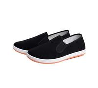 SXTYYH Lona Kung Fu Tai Chi Zapatos Ligeros Zapatos for Artes Marciales for Hombres Y Mujeres Duraderos De Tela del Antiguo Pekín con Suelas Blandas(44EU)