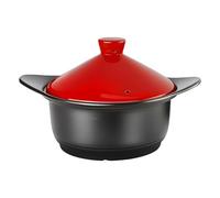 SXTYYH Tajín Con Tapa Cónica, Tajine Marroqui for Cocinar Con Asa Tajín Marroquí for Guisos A Fuego Lento, Pollo, Cordero Y Platos Vegetarianos