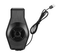 sxvbdway Ventilador enfriador de acuario con abrazadera, mini ventilador de refrigeración para peceras, 2 velocidades de viento ajustables, adecuado para tanques de agua salada/agua dulce, camarones