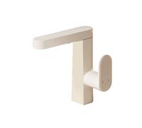 SXWYLZ Grifo de Baño Monomando, Grifo Extraíble para Lavabo Giratorio, Grifos Mezclador de 3 Modos, Agua Fría y Caliente, Aleación de Zinc,Blanco