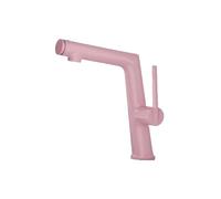 SXWYLZ Grifo de Lavabo Extraible Grifos para Lavabos de Baño de 3 Modos Grifo Monomando de Agua Fría y Caliente,Rosa