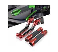 SXXJVES palanca de embrague de freno Embrague De Freno Plegable Para Bajaj Pulsar200 RS COME NS 2 Dominar400 freno ajustable(Red)