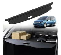 SXXTS Coche Maletero Trasero Estante Cortina para VW Touran 2016-2020, Cubierta de Carga Retráctil Equipaje Carga Partición Accesorios