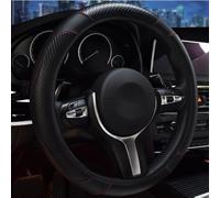 SXXTS Funda Volante Coche para Dodge Journey 2008-2011, Cubierta de Volante Antideslizante Durabilidad Protector para Volante Coche Accesorios,Black