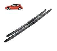 SXXTS Limpia Parabrisas para Renault Megane 2 2002-2006 24"+18", Parabrisas Ventana Cepillo de Lluvia Goma Escobillas Limpiaparabrisas Coche