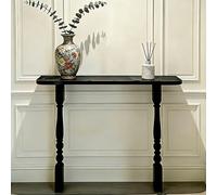 SXYCKRUI Consola Estrecha, Mesa Recibidor Entrada Moderna, Console Table de Madera Maciza para Pasillo, Recibidor, Sala de Estar y Dormitorio(90 * 20 * 88 cm/35 * 8 * 35 in)