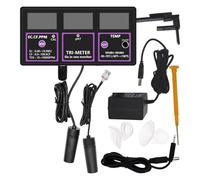 SXYGYWA Medidor Agua Monitor De Calidad del Agua Profesional 6 En 1, Detector De PH/Temperatura/CE/CF/RH/TDS, Pantalla Digital, Analizador De Agua Multifunción