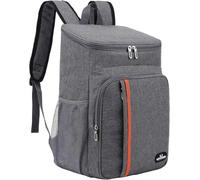 SXYHKJ Mochila térmica de 26 litros,Bolsa de Picnic,Bolsa térmica Porta Alimentos Bolsa de Compra para Hombres y Mujeres, La Playa, Almuerzo, Barbacoa (Gris)