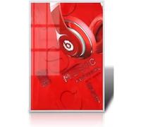 SXYKXYDL Caja de luz Ultrafina para cartelera, deslizable, de Metal, con Panel de Vidrio y luz LED, Soporte de Pared (Plateado, 40 x 60 cm)