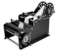 SXYKXYDL Etiquetadora Manual para Botellas Redondas, Alta Velocidad de aplicación (20-50 Unidades/min), Ideal para Botellas de Bebidas, cosméticos y medicamentos.