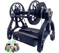 SXYKXYDL Hiladora eléctrica de 12 V, bobinadora de Hilo de Fibra de Lana, Abertura de alimentación de 12 mm, Velocidad Ajustable a 800 RPM.