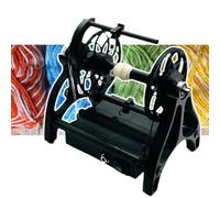 SXYKXYDL Hiladora eléctrica de 12 V, bobinadora de Hilo de Fibra de Lana, Abertura de alimentación de 12 mm, Velocidad Ajustable a 800 RPM.