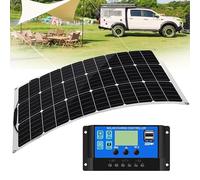 SXYKXYDL Kit de Panel Solar Flexible de 500 W, monocristalino, para autocaravanas, Barcos y techos (1 Unidad de 500 W)