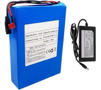 SXYKXYDL Lithium-Ionen-Akkupack für Elektrofahrräder, 36 V, 20 Ah, 10S4P, mit Ladegerät, eingebautem BMS-Schutz, Ideal für 500-W-Elektrofahrradmotor