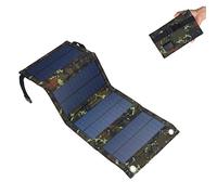 SXYKXYDL Panel Solar Plegable de 50 W, monocristalino Flexible y Plegable (Alta eficiencia), Cargador Solar portátil con Salida USB, para estación de energía portátil y Camping al Aire Libre.