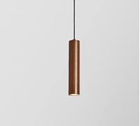 SXYSXYSXY 5W Madera colgante de luz minimalista LED Moderno lámpara de comedor creativo candelabro decoración lámpara colgante 6000K sala de estar dormitorio luces del restaurante Ø6*30cm,B