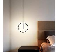 SXYSXYSXY Lámpara de Techo LED Regulable Luces Colgantes Moderno minimalismo diseño Dormitorio mesilla de Noche lámpara Colgante candelabro 3000k/4500k/6000k Sala de Estar Comedor Cocina 22 * 21,5 cm