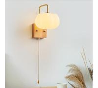 SXYSXYSXY LED Aplique con interruptor Regulable Nórdico Moderno Aplique Luz tricolor Interior Dormitorio Pantalla PE salón Escalera pasillo