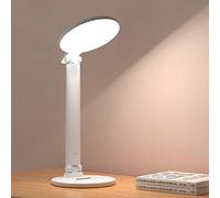 SXYSXYSXY LED Lámpara de Escritorio Regulable Lámpara de Mesa Cuidado de Ojos Lampara de Lectura Lámpara de Noche con operación táctil 3 Colores 3000K-6500K Leer niños Trabajo para estudiar Oficina