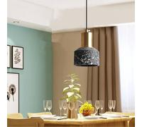 SXYSXYSXY moderno cemento Lámpara colgante lámpara de comedor creativo diseño dormitorio mesilla de noche luz colgante E27*1 decoración sala de estar cocina escalera,Gris