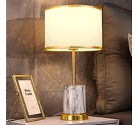 SXYSXYSXY Moderno Dormitorio lámpara de noche Decorativo Con pantalla de tela patrón de piedra Diseño creativo Luz de noche E27 lámpara de escritorio por niños sala de estar hotel