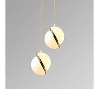 SXYSXYSXY moderno minimalista Lámpara colgante creativo diseño dormitorio mesilla de noche E27 Altura ajustable candelabro lámpara de comedor sala de estar cocina escalera Ø15cm
