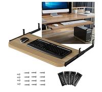 SXZenSpace Adjustable Height Keyboard Tray, 54/60/70 x 27 cm, Ergonomic Slide-out Desk Extender for Improved Posture & Reduced Muscle Fatigue, Office Accessory