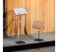 SXZenSpace Escritorio Ajustable de Altura Regulable, Mesa para portátil, Escritorio móvil de pie para Oficina, Aula, Iglesia, Oficina en casa - diseño ómico, Soporte con Ruedas