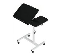 SXZenSpace Escritorio móvil de pie con Tablero inclinable a 90°, Altura Ajustable, Ruedas con 4 Ruedas con Bloqueo y portavasos: Escritorio portátil para Sentarse y Estar de pie, Ideal para l