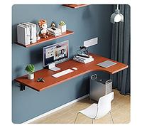 SXZenSpace Escritorio Plegable de Pared Que Ahorra Espacio, Compacto, de 119 x 61 cm (47" x 24"), Mesa Flotante para Espacios pequeños, diseño versátil y Plegable, Ideal para la Oficina en ca