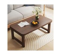 SXZenSpace Mesa de Centro Plegable Moderna, Mesa Auxiliar de bambú, Mesa de Extremo de sofá, mesilla de Noche, ventanal, Mesa de té. Adecuada para Sala de Estar, balcón, Oficina, Dormitorio y