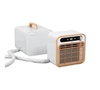 SXZYHJYC Aire acondicionado portátil dividido, unidad de refrigeración silenciosa inteligente con control táctil y temporizador de 12 horas, para dormitorio, oficina, caravana, camping