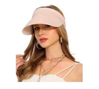 sy soul young Sombrero de sol para mujer, sombrero de paja de verano, plegable, protección UV, 50, sombrero para el sol con ala ancha para playa y golf, Rosa., Talla única