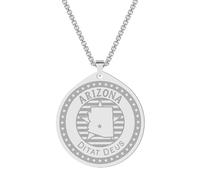 SYAVR Collar colgante de acero inoxidable GA joyería en Georgia EE. UU.