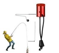 syayw Alimentador De Carpas | Retenedor de Cebo - Accesorios De Cebado De Precisión Portátiles con Pinzas Y Exprimidor para La De Perca Sol, Pan, Crappie, Trucha Y Perca