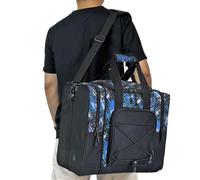syayw Bolsa De Bolas Individuales - Bolsas De Bolos para 1 Bola | Bolso Multifuncional con Cinturón Acolchado Ajustable, Se Adapta A La Pelota De Boliche, Zapatos, Toalla para Hombres Mujeres