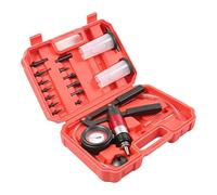 syayw Hand Held Vacuum Pump - Portable Car Brake Bleeder Tool, Universal Vacuum Tester For Fluid Transferring, Brake Line Extraction Filling Kit, Air Leak Detector For Car Motorcycle Truck