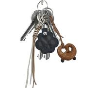 syayw Llavero de Piel de Perro, Botella de Almacenamiento de Pelo de Gato, Llavero de Recuerdo | Llavero de coleccionista Ligero para familias hogar Pata Cachorro Recuerdos