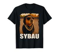 Sybau Sigma Meme Capybara Italian Brainrodesign Camiseta