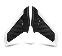SYBLW Compatible con Ducati 899, 959, 1199, 1299, Panigale V2 y V4, alerón Lateral aerodinámico. Alerones de ala de Motocicleta(White)