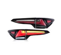 SYBLW Conjunto de luces traseras Compatible Con Toyota Para Fortuner 2017-2020 2021 Luces Traseras De Automóvil Conjunto De Luces Indicadoras De Parada Luz De Advertencia De Señal De Giro Secuencial