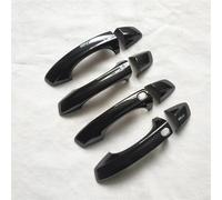 SYBLW Manija exterior de la Compatible Con SEAT Para Leon Para C&upra 5F MK3 Accesorios Cubierta De Manija De Puerta Cubiertas De Manijas De Plástico Imitación De Fibra De Carbono