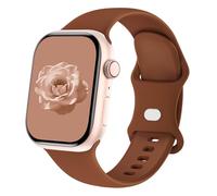 Sycamond Correa de silicona compatible con Apple Watch de 46 mm, 45 mm, 44 mm, 42 mm, correa deportiva de repuesto para iWatch Series SE 10, 9, 8, 7, 6, 5, 4, 3, Ultra 2, 1, para mujeres y hombres,