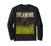 Sycamore Gap Northumberland Vintage Bootleg Homenaje Manga Larga